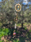 Flamingo Daydream Suncatcher