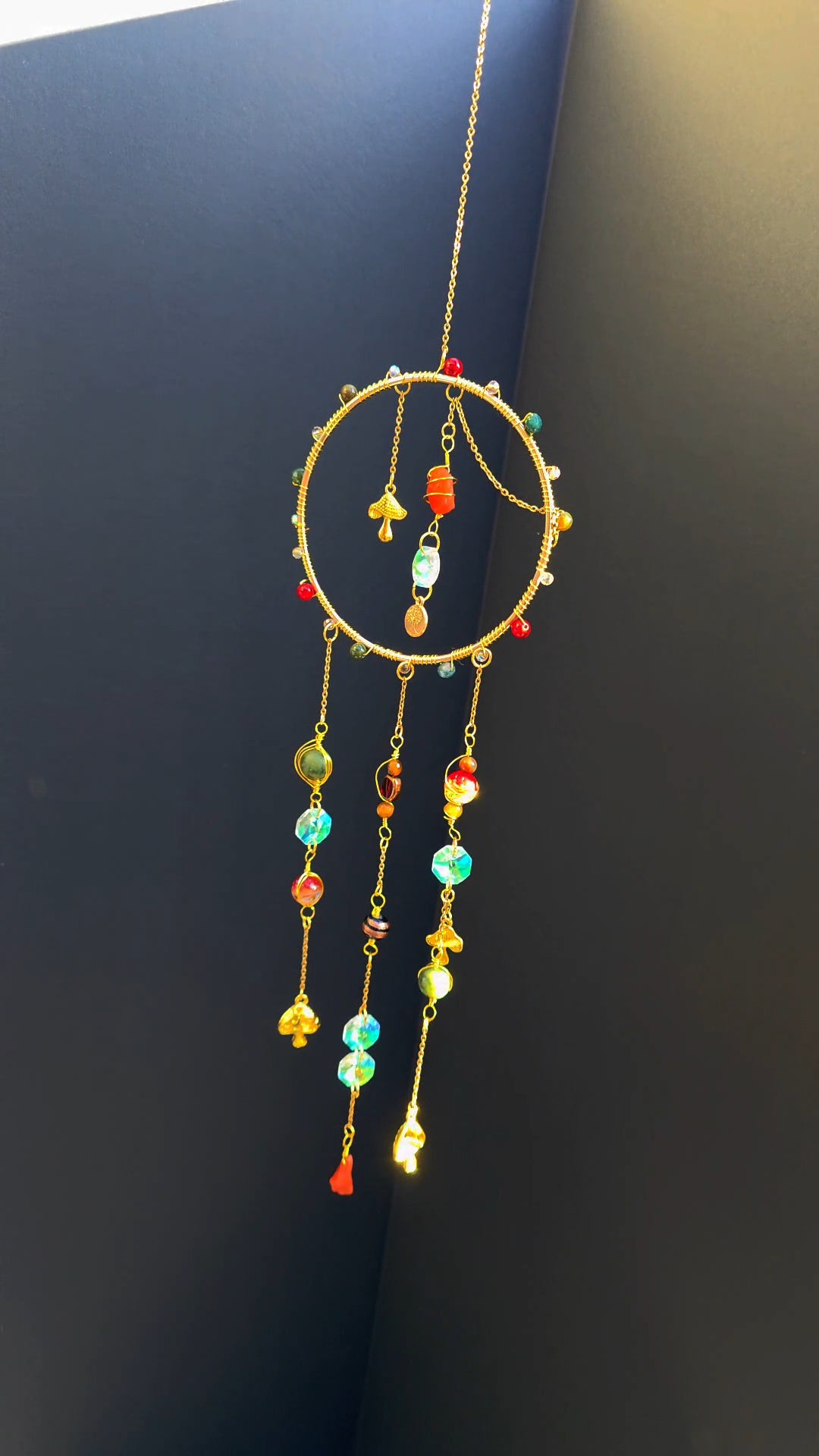Mushroom Meadow Suncatcher