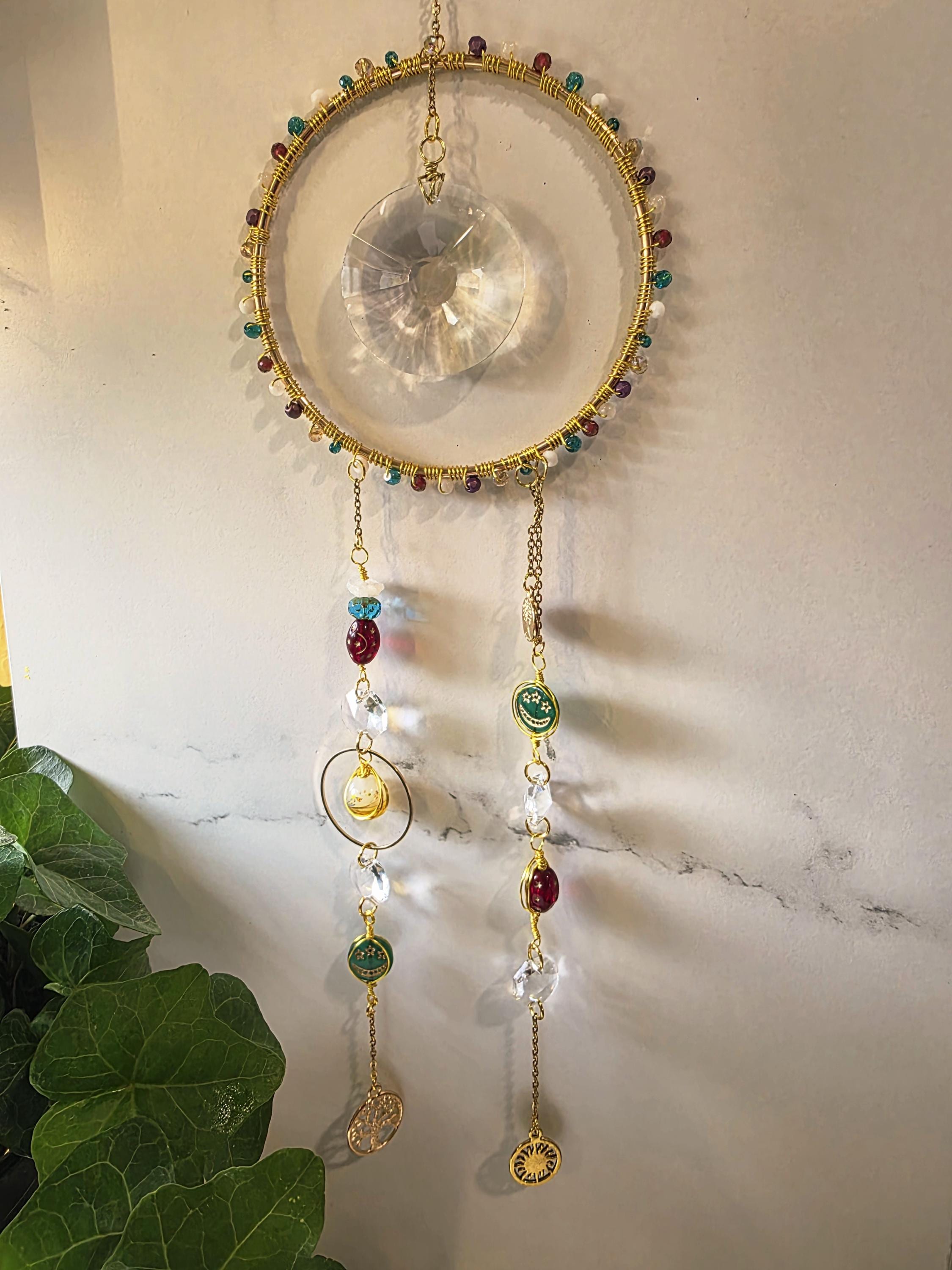 Crystal Bloom Suncatcher