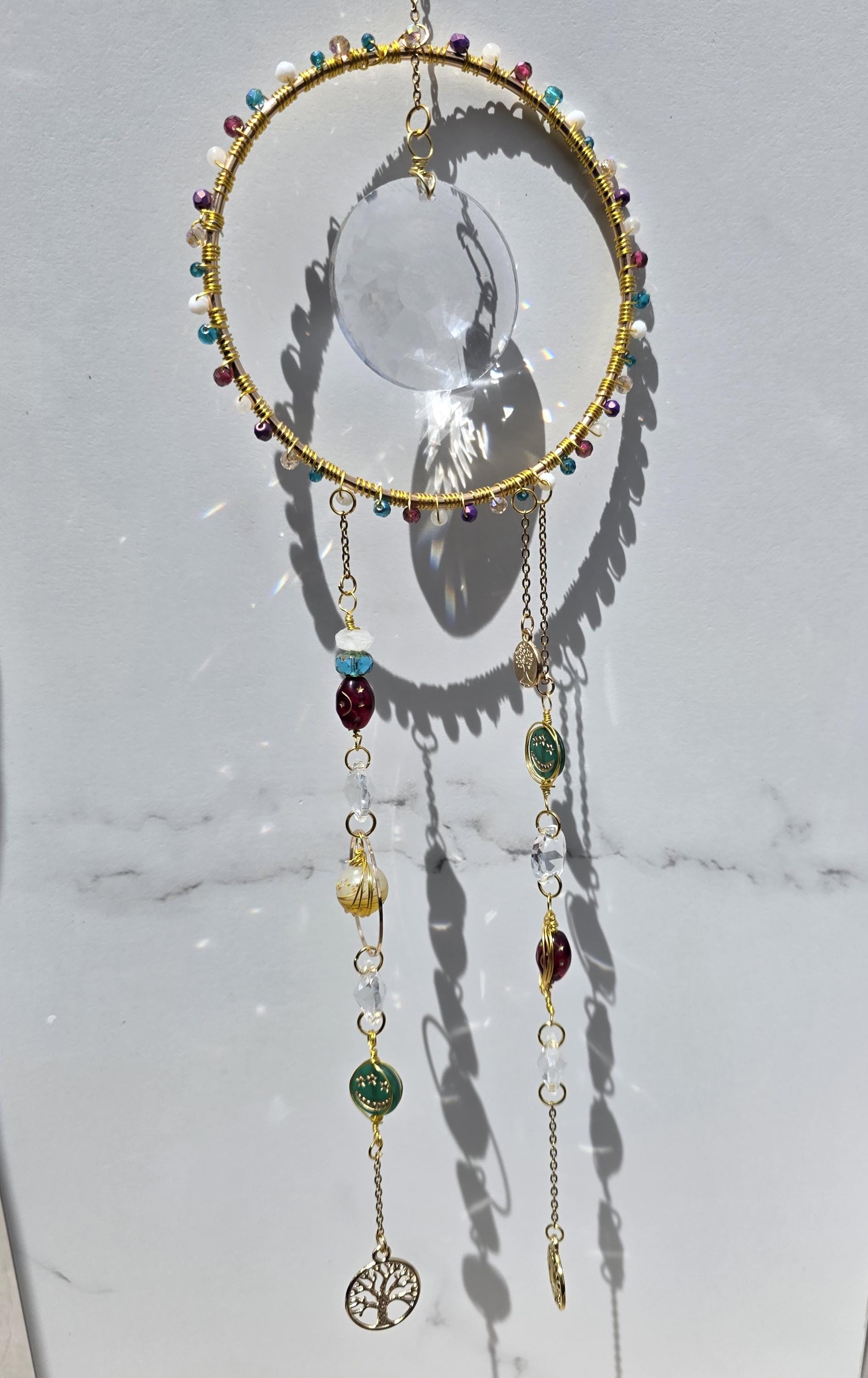 Crystal Bloom Suncatcher