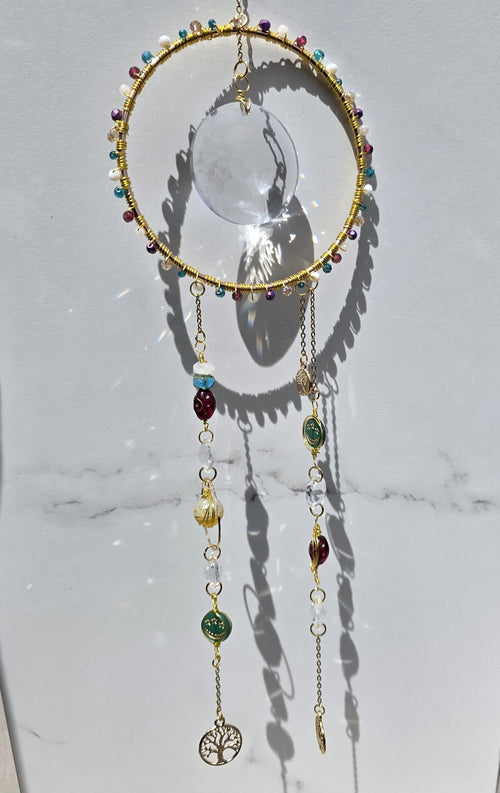 Crystal Bloom Suncatcher