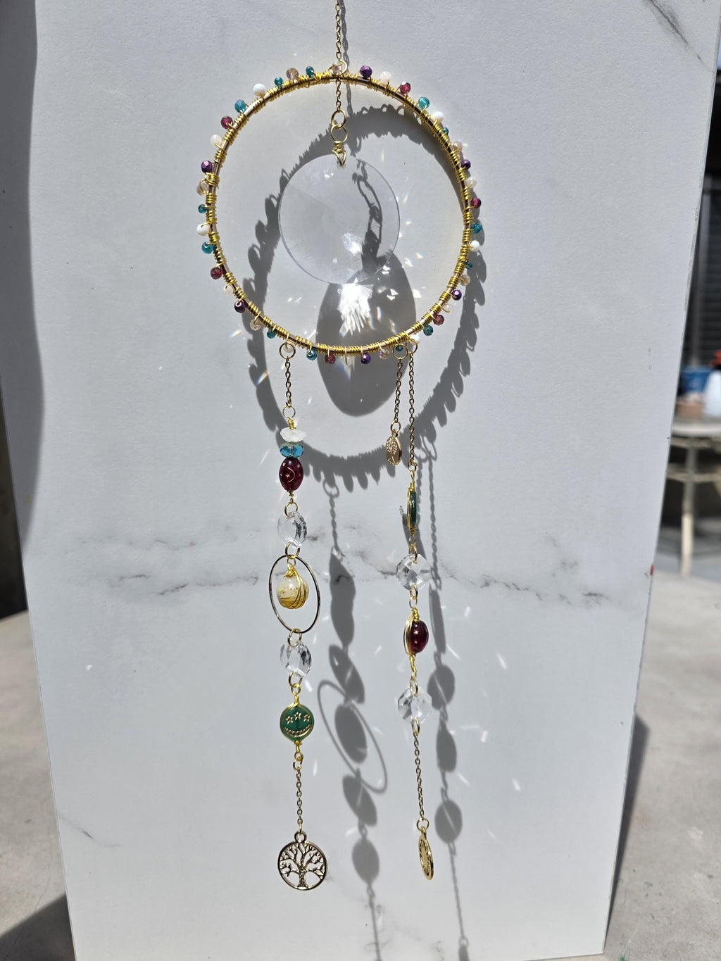 Crystal Bloom Suncatcher