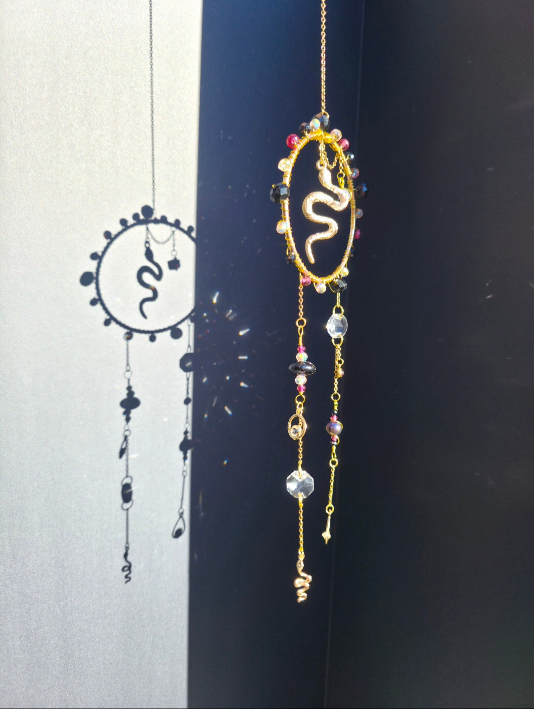 Sunlit Serpent Suncatcher