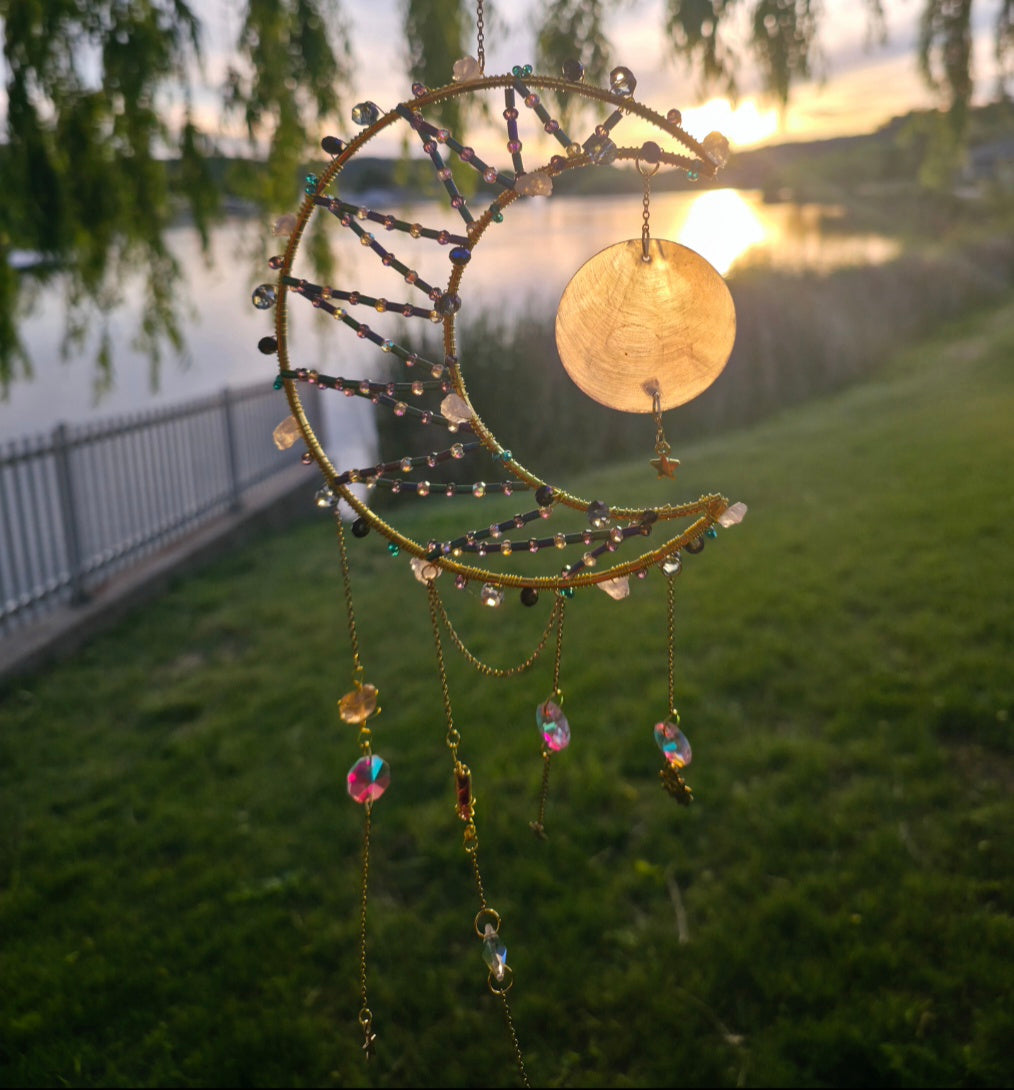 "Held in Orbit" Suncatcher