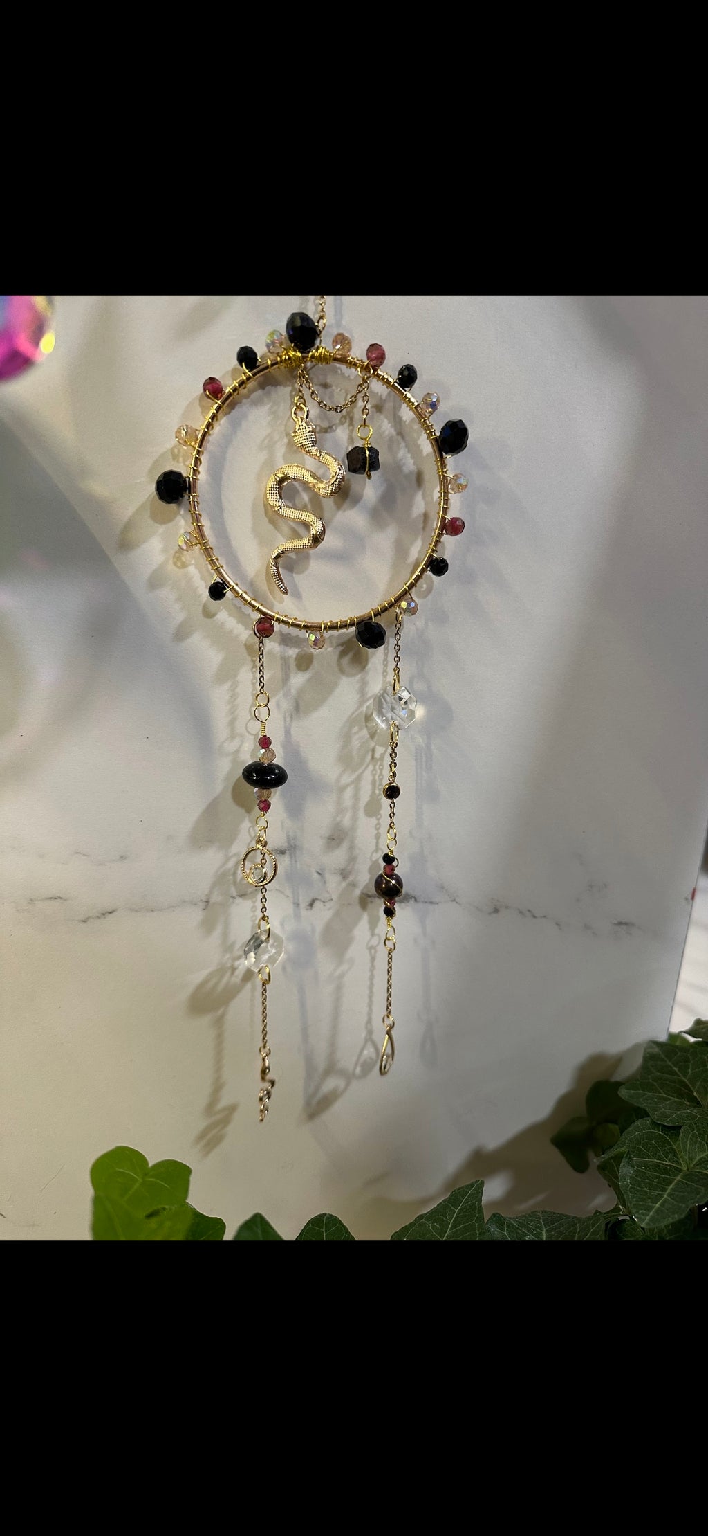 Sunlit Serpent Suncatcher