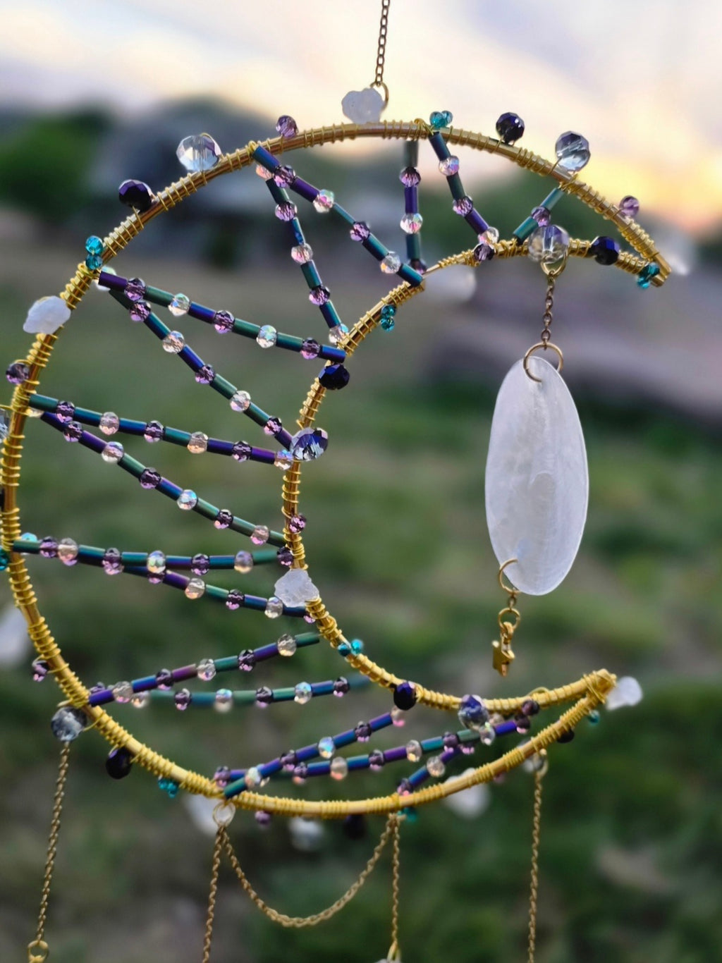 "Held in Orbit" Suncatcher
