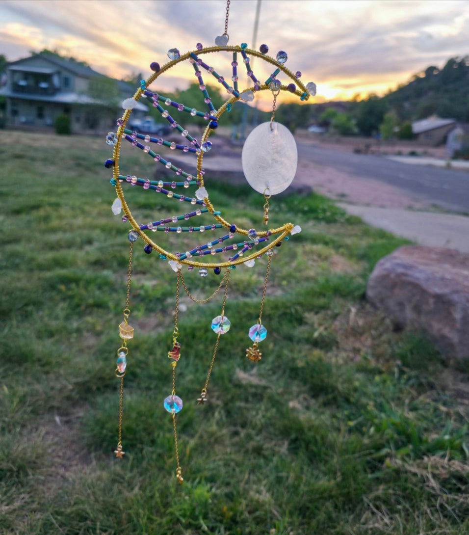 "Held in Orbit" Suncatcher
